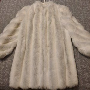 Faux fur coat